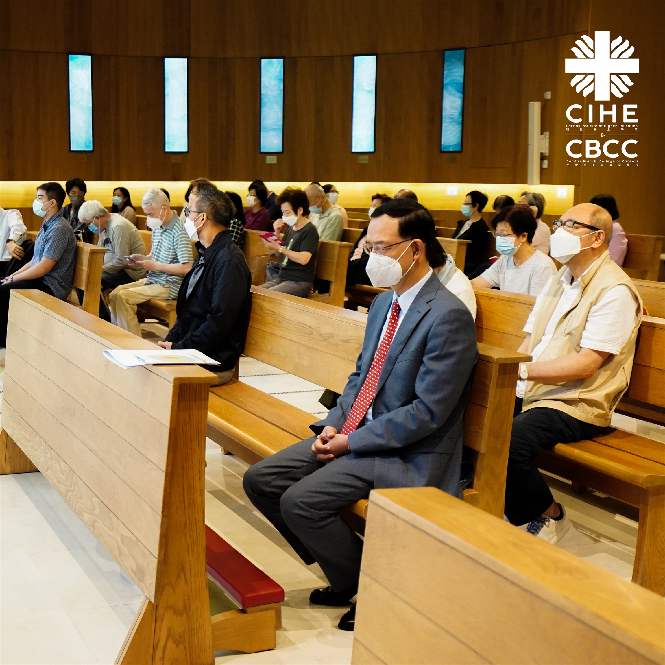 Rev. Joseph Yim conducted the School Year Opening Mass of CIHE