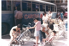 Students participating in extracurricular activities